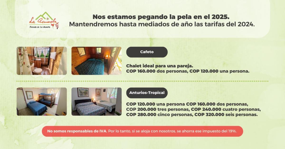 La Acuarela, Posada De La Monita Pereira Ngoại thất bức ảnh